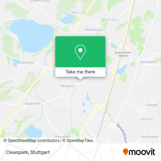 Cleanpark map