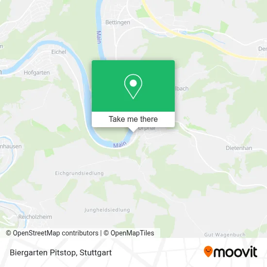 Biergarten Pitstop map