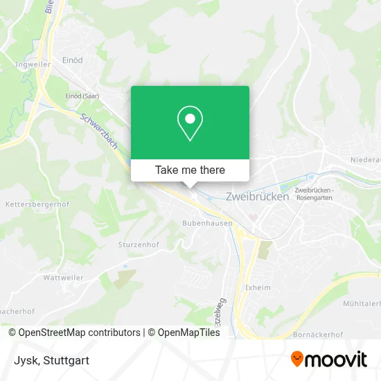Jysk map
