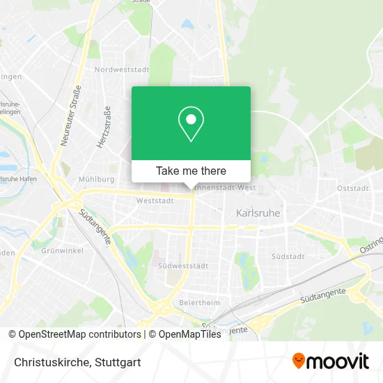 Christuskirche map