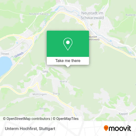 Unterm Hochfirst map