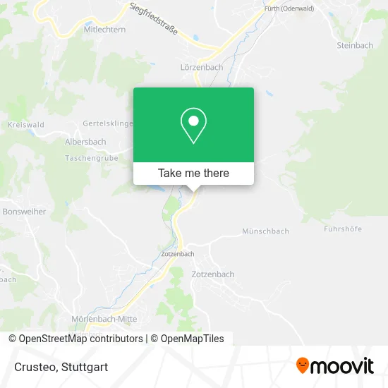 Crusteo map