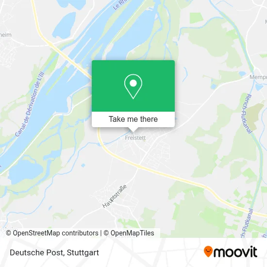 Deutsche Post map