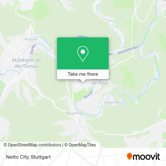 Netto City map