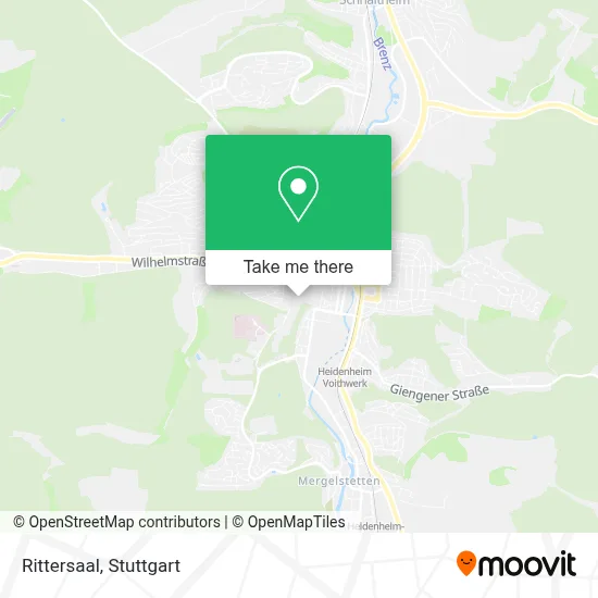 Rittersaal map