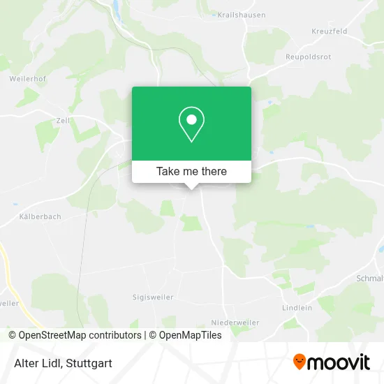 Alter Lidl map