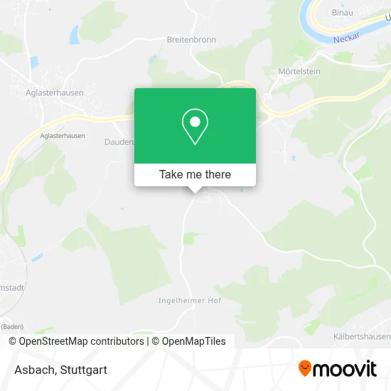 Asbach map