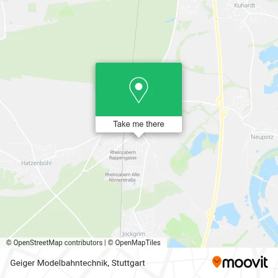 Geiger Modelbahntechnik map