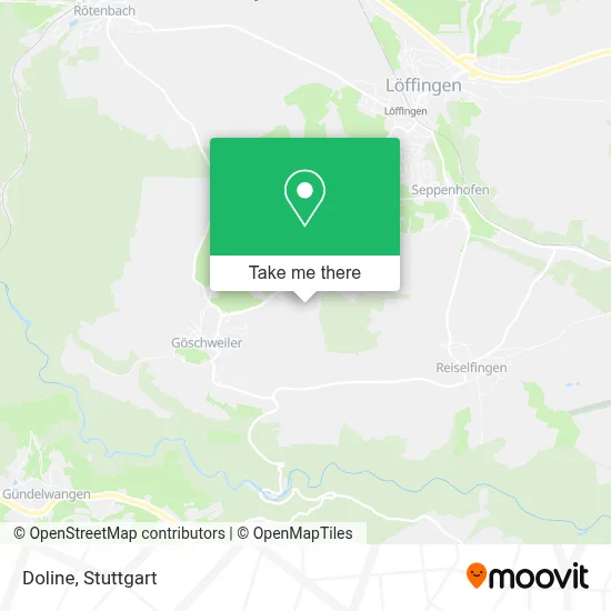 Doline map