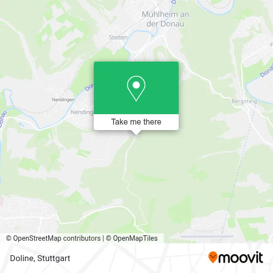 Doline map