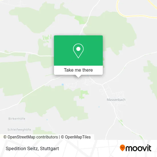 Spedition Seitz map