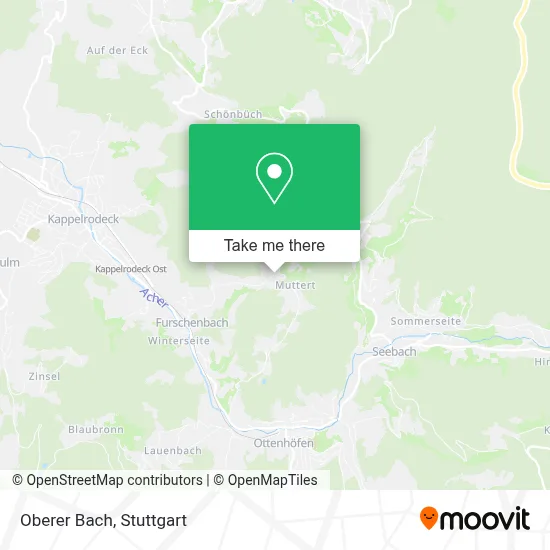 Oberer Bach map