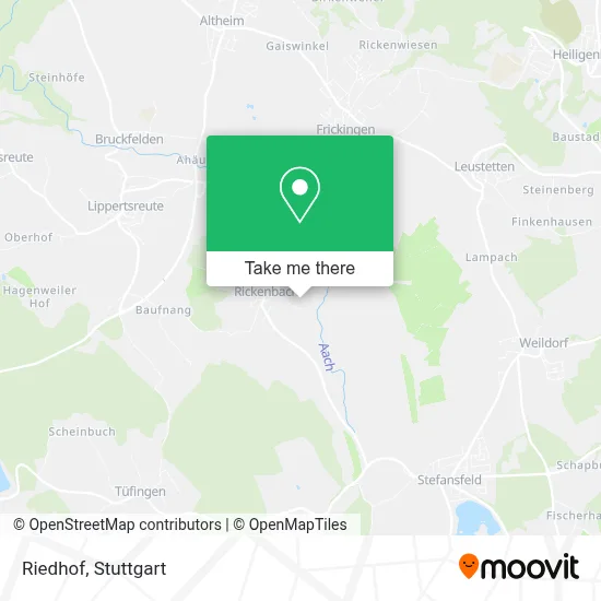 Riedhof map