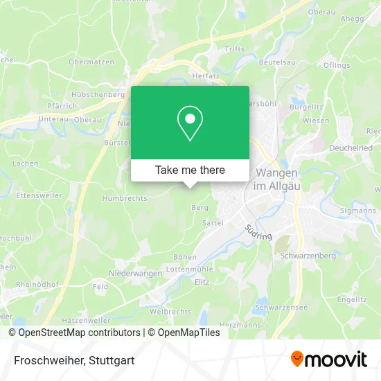 Froschweiher map