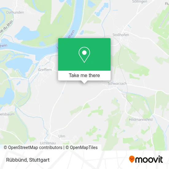 Rübbünd map