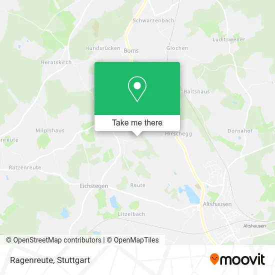 Ragenreute map