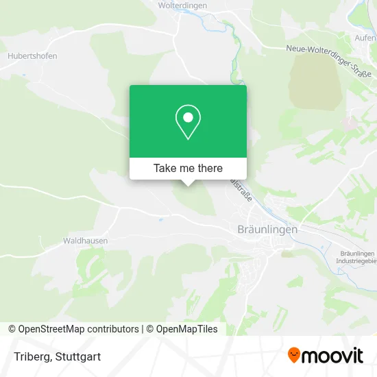 Triberg map