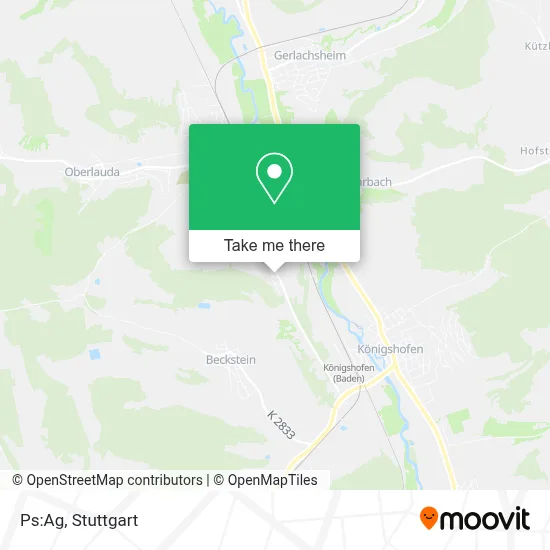 Ps:Ag map