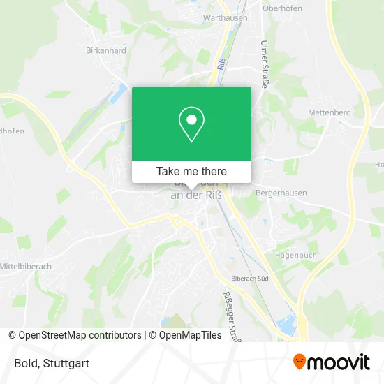 Bold map
