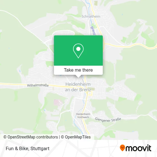 Fun & Bike map