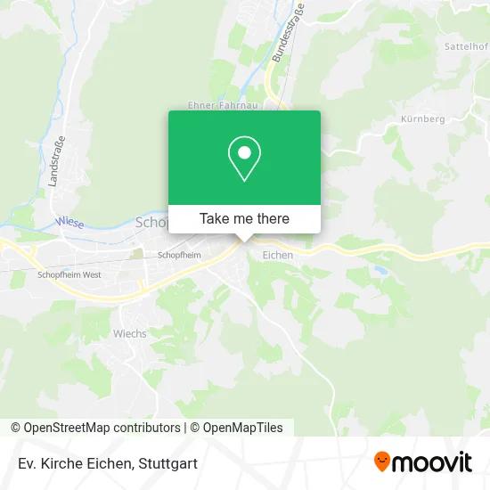 Ev. Kirche Eichen map