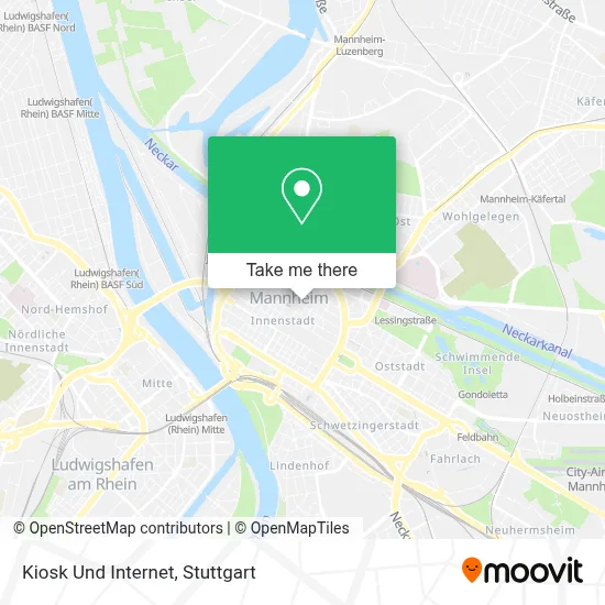 Kiosk Und Internet map