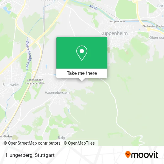 Hungerberg map