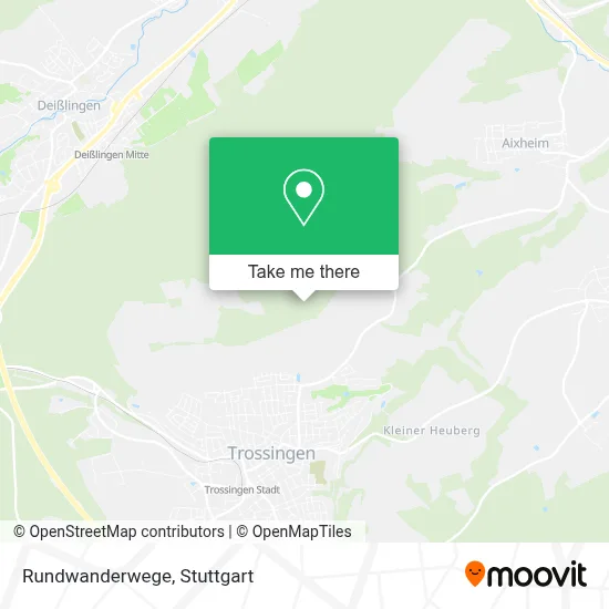 Rundwanderwege map