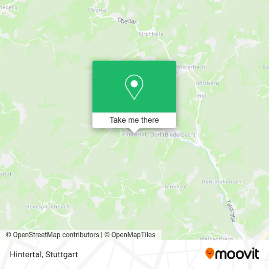 Hintertal map