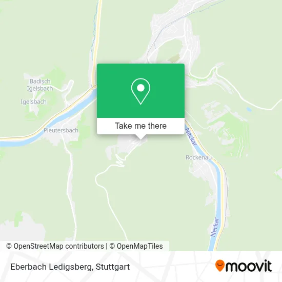 Eberbach Ledigsberg map