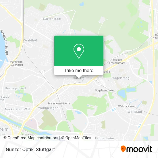 Gunzer Optik map