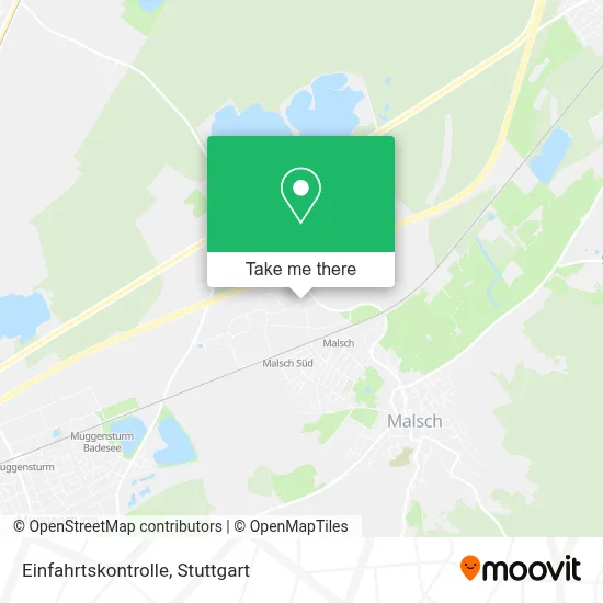 Einfahrtskontrolle map