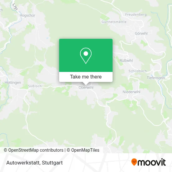 Autowerkstatt map