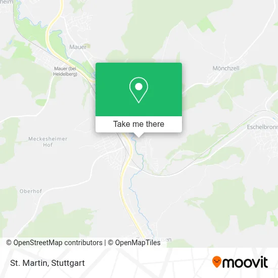 St. Martin map