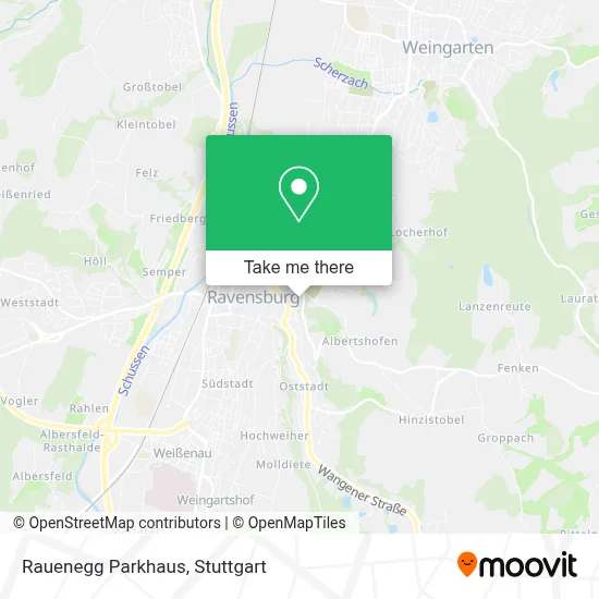 Rauenegg Parkhaus map