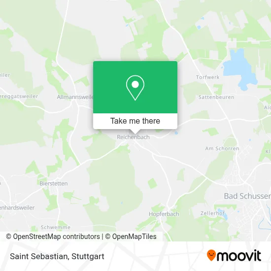 Sankt Sebastian map
