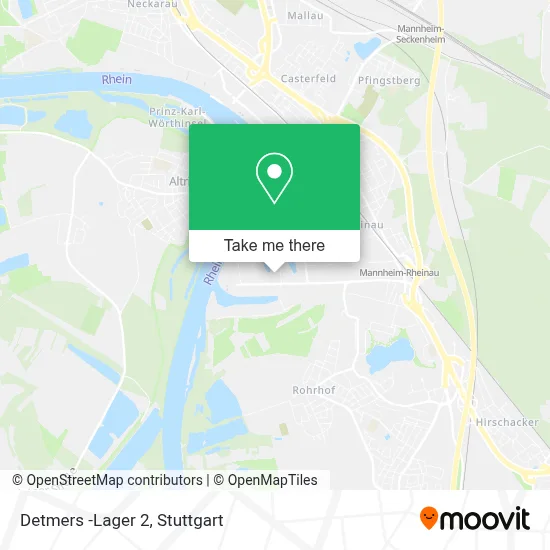 Detmers -Lager 2 map