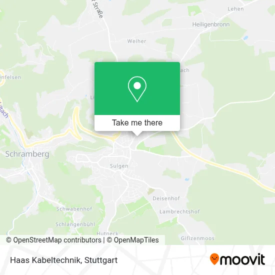 Haas Kabeltechnik map