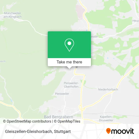 Gleiszellen-Gleishorbach map