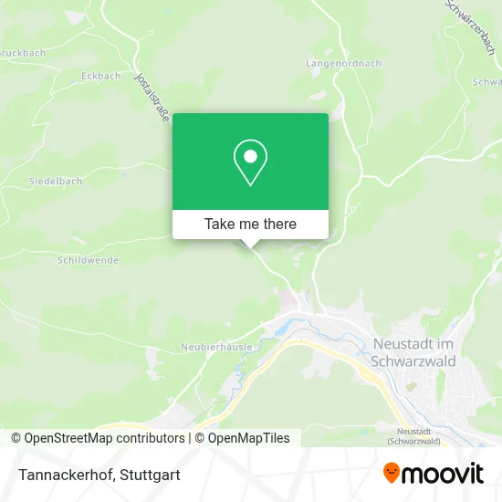 Tannackerhof map