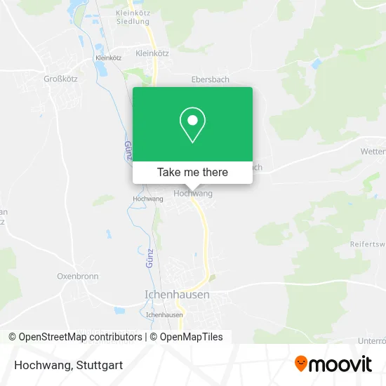 Hochwang map