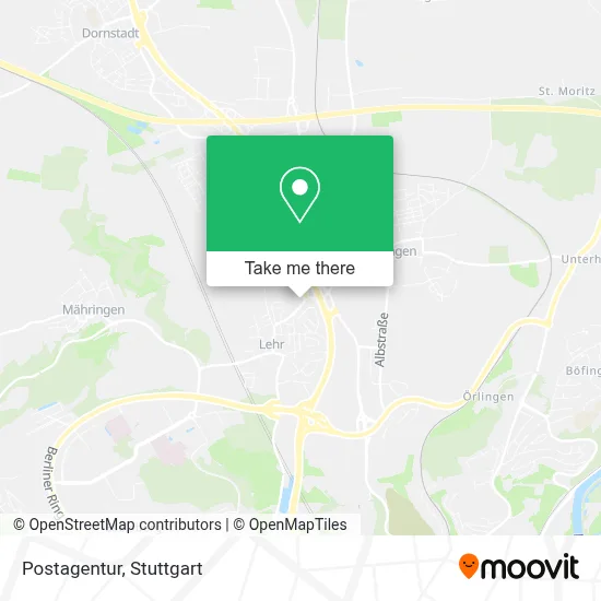 Postagentur map