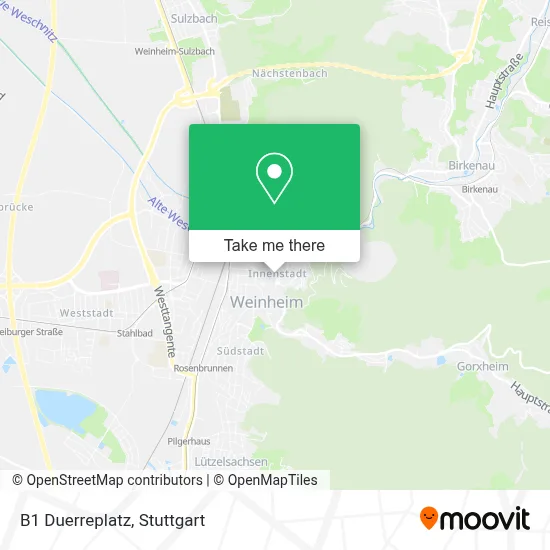 B1 Duerreplatz map