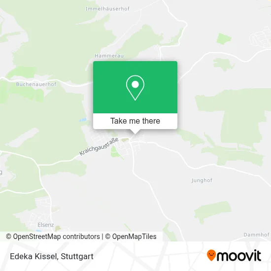 Edeka Kissel map