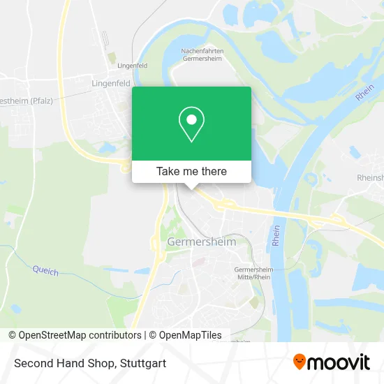 Second Hand Shop map
