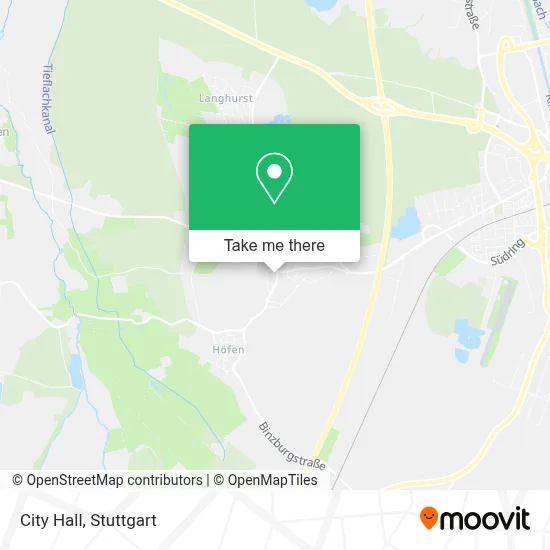 Rathaus map