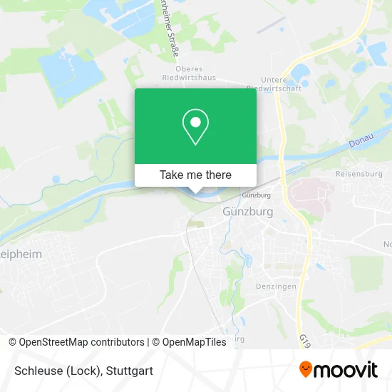 Schleuse (Lock) map