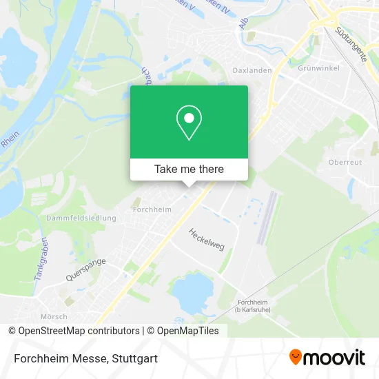 Forchheim Messe map