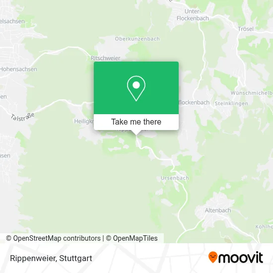 Rippenweier map