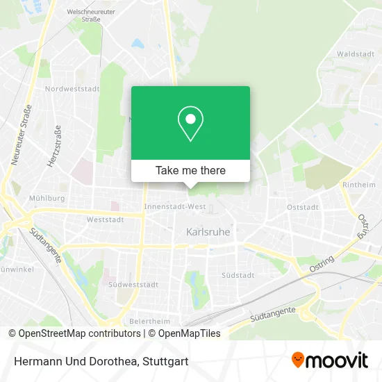 Hermann Und Dorothea map